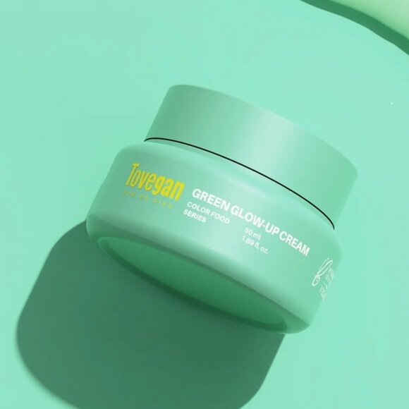 NEW Tovegan Green Glow-Up Crem Full Size 2/$60 NIB - Picture 1 of 2
